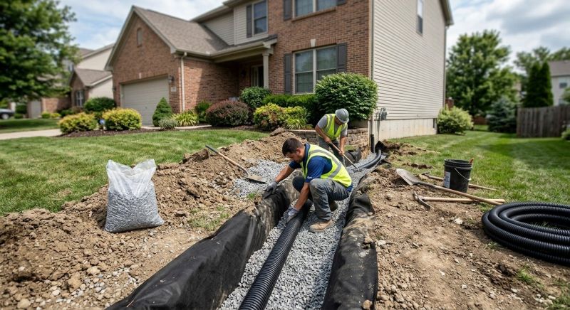 Landscaping Drainage Installation in Birmingham, AL
