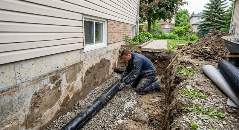 Weeping Tile Repair in Huntsville, AL